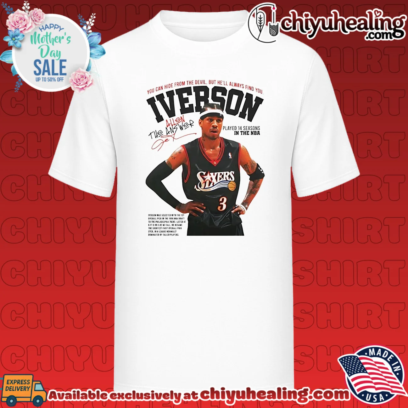 Allen Iverson you can hide from the devil but he'l always find you