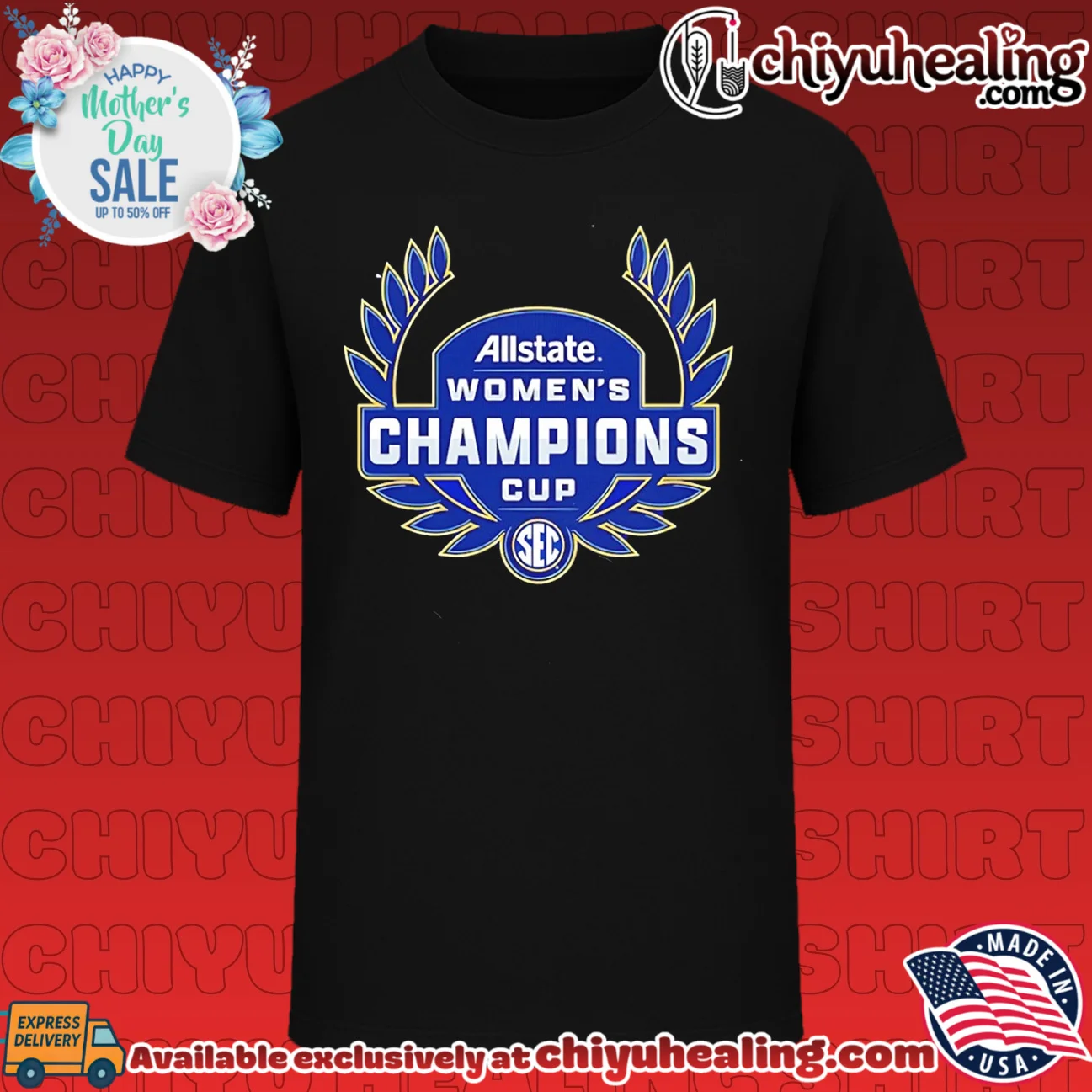 Allstate Women's Champions Cup SEC College Soccer Tournament 2026 shirt & hoodie