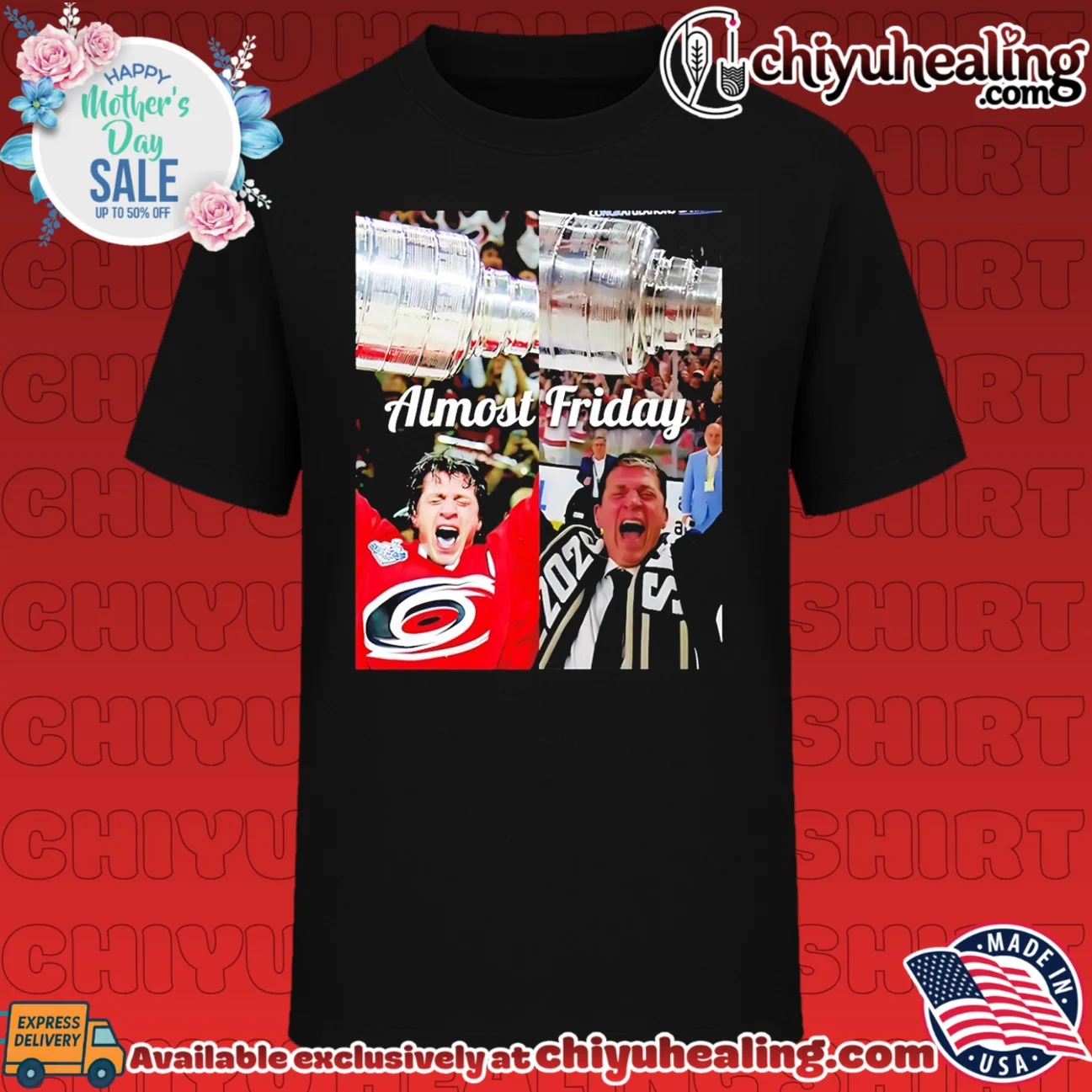 Almost Friday Rod Brind'Amour and Jon Cooper Stanley Cup Champions