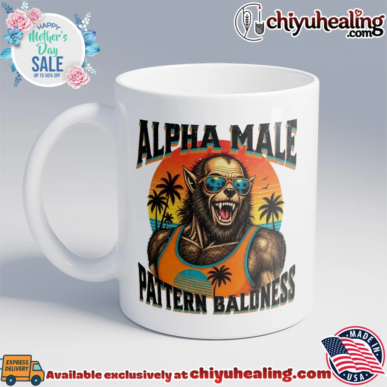 Alpha Male Pattern Baldness werewolf funny shirt & hoodie Alpha Male Pattern Baldness werewolf funny shirt & hoodie
