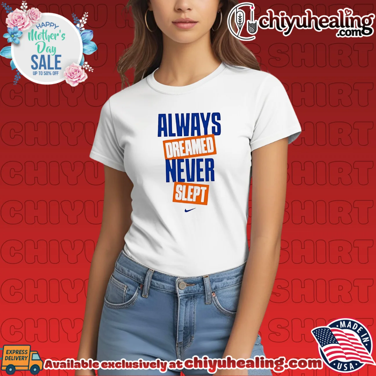 Always dreamed never slept New York Forever original shirt & hoodie | Iconic Look Always dreamed never slept New York Forever