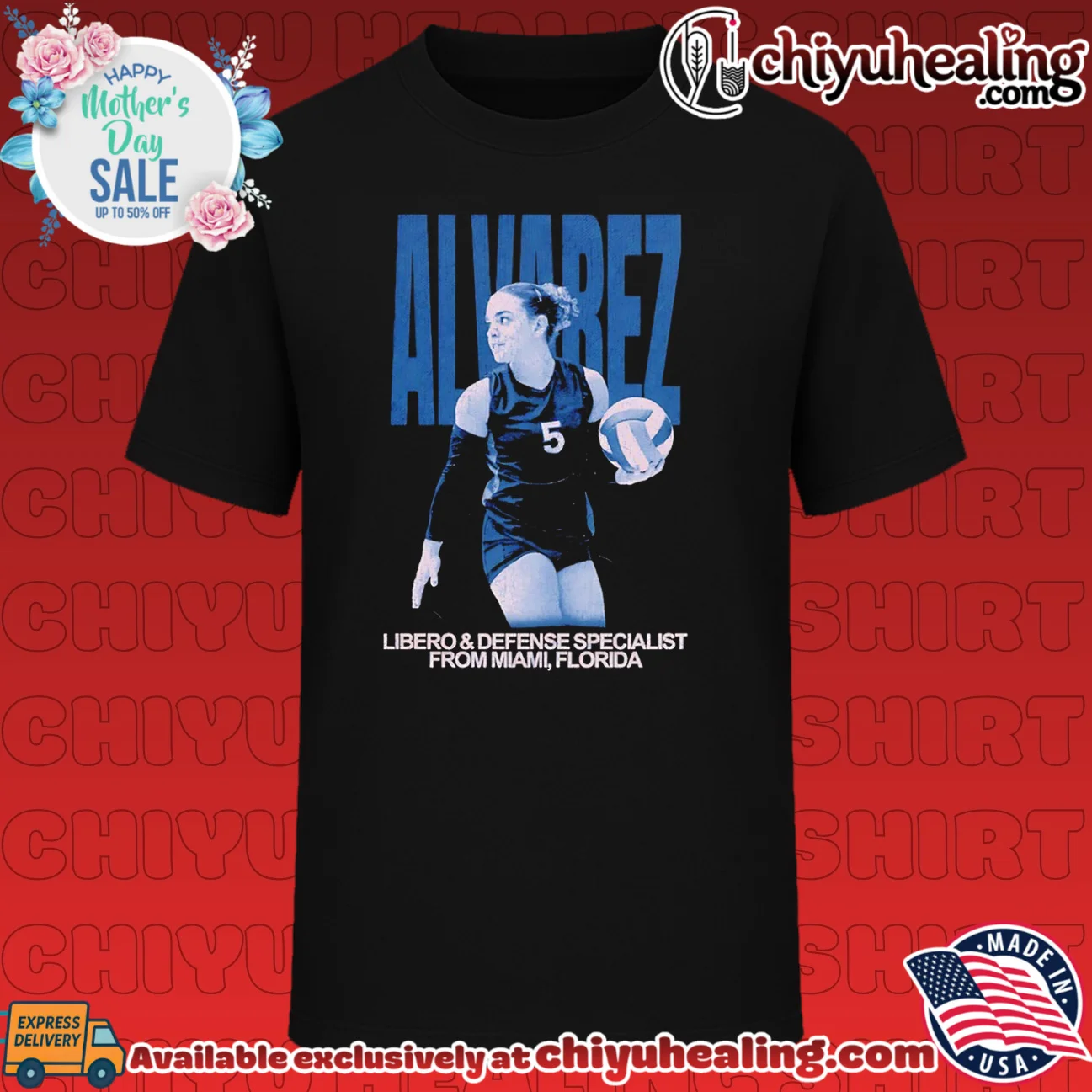 Amaris Alvarez Libero and Defense Specialist from Miami Florida