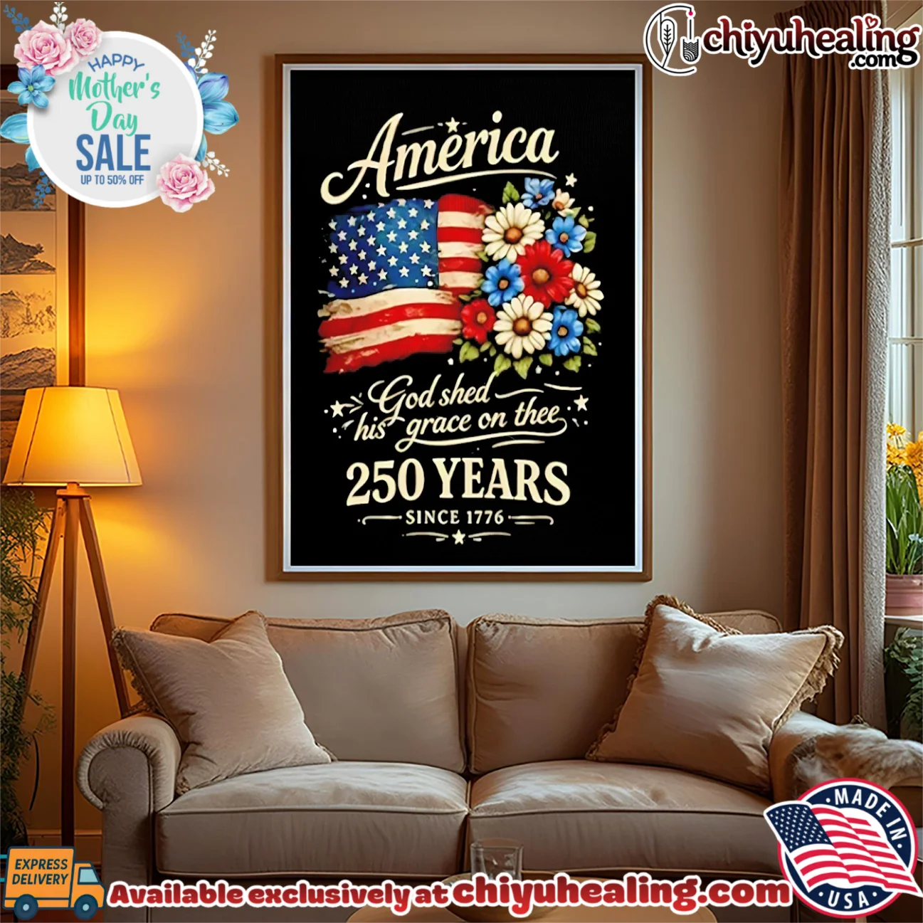 America 250 God Shed His Grace On Thee vintage shirt & hoodie - Ultimate Tribute Merch America 250 God Shed His Grace On Thee