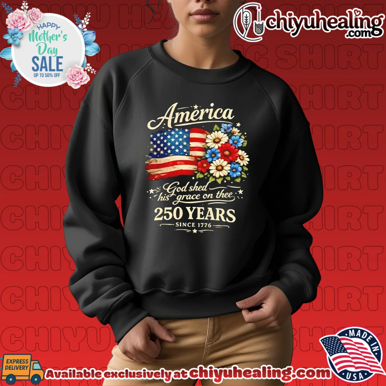 America 250 God Shed His Grace On Thee vintage shirt & hoodie - Ultimate Tribute Merch America 250 God Shed His Grace On Thee