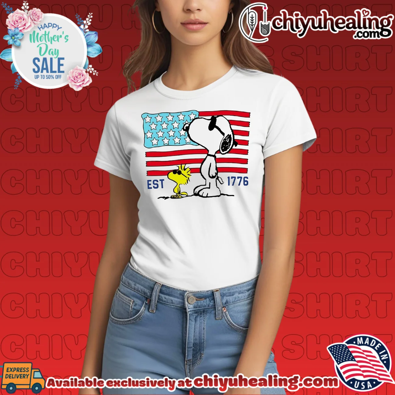 America 250th Anniversary Snoopy USA Pride iconic shirt & hoodie | Official Style Drop America 250th Anniversary Snoopy USA Pride