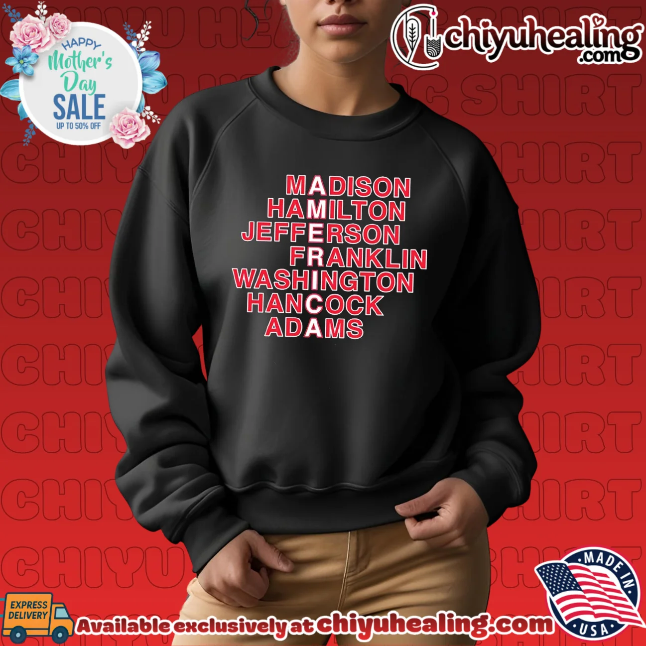America Founding Fathers Acrostic American History shirt & hoodie America Founding Fathers Acrostic American History