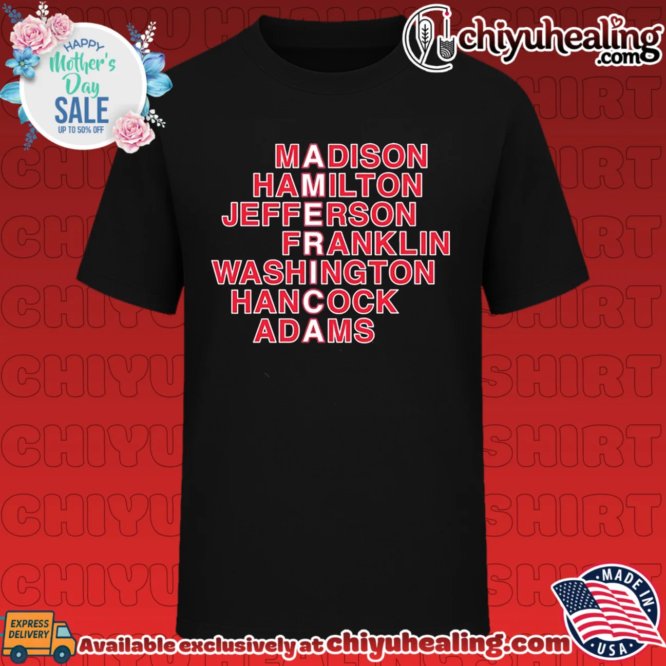 America Founding Fathers Acrostic American History