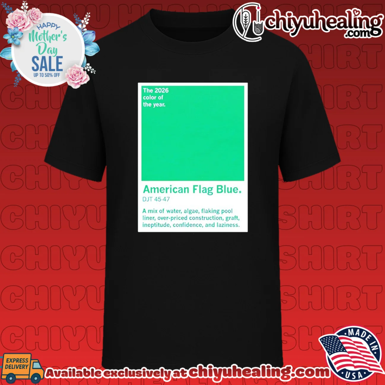 American Flag Blue The 2026 color of the year