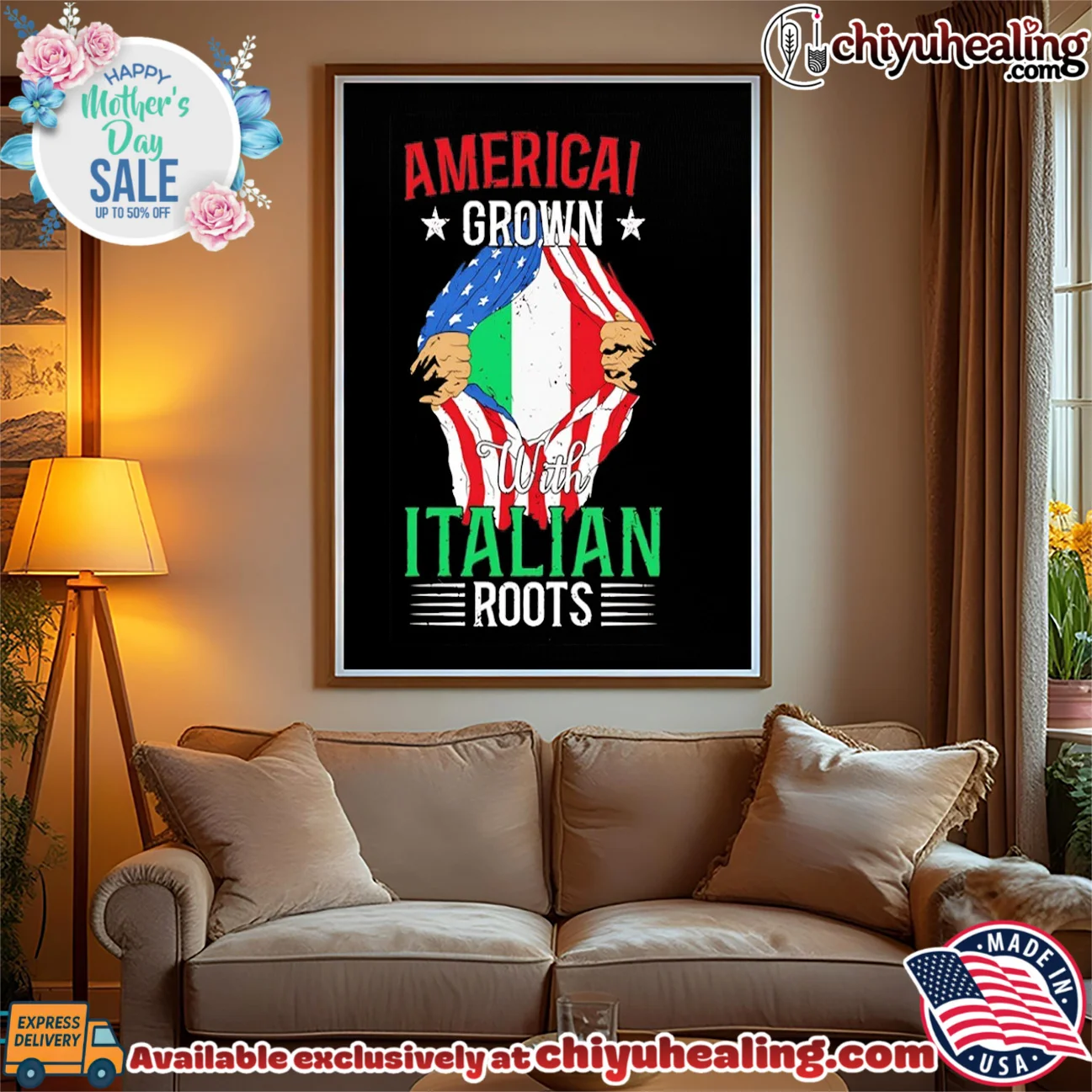 American Grown with Italian Roots Heritage shirt & hoodie American Grown with Italian Roots Heritage shirt & hoodie