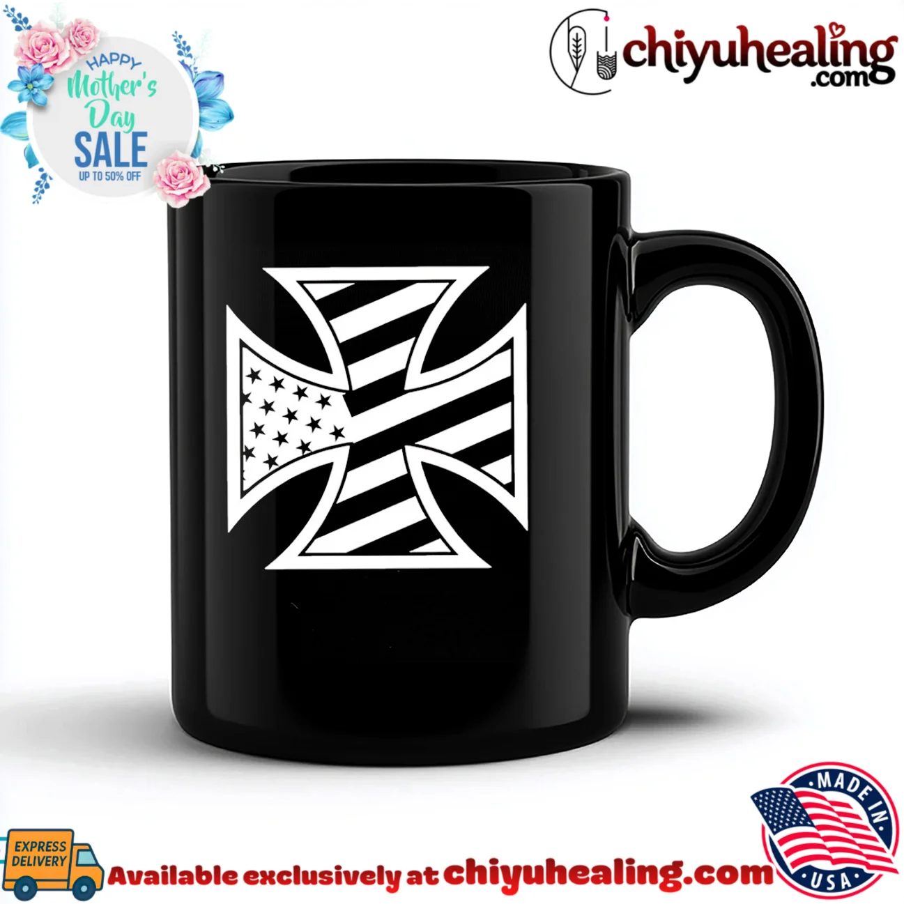 American Iron Cross Patriotic US Flag Biker shirt & hoodie American Iron Cross Patriotic US Flag Biker shirt & hoodie