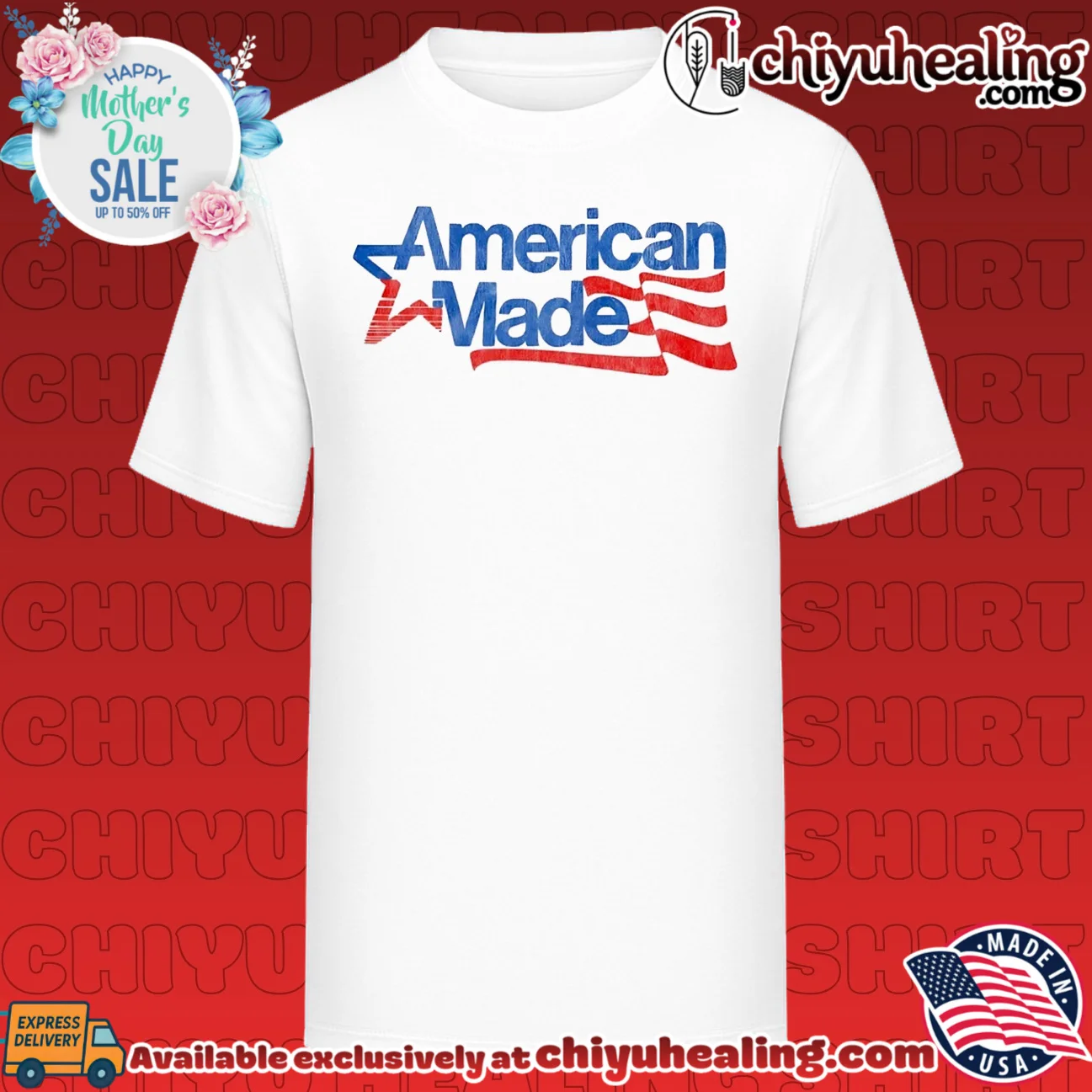 American made American flag shirt & hoodie American made American flag shirt & hoodie