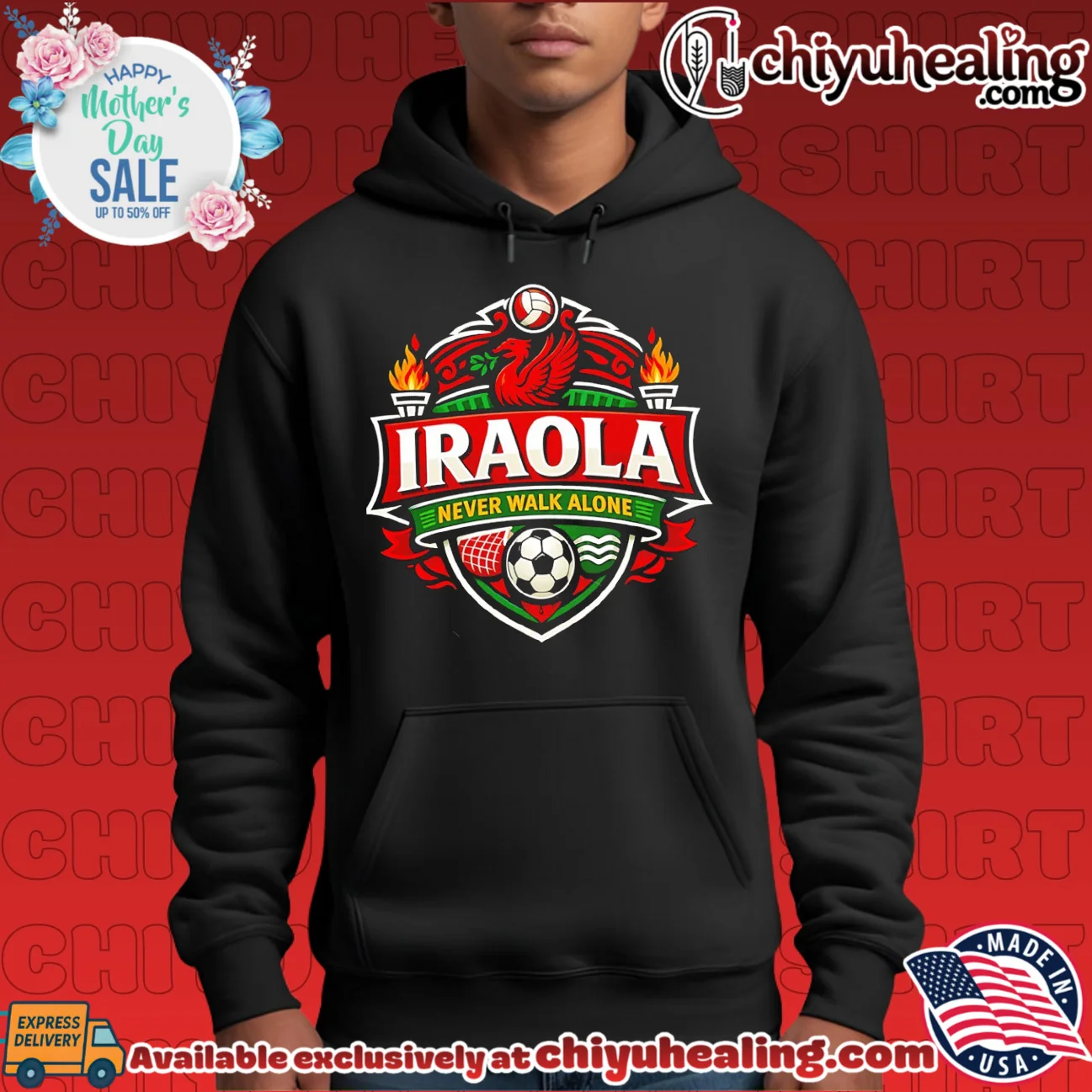 Andoni Iraola Never Walk Alone essential shirt & hoodie | Official Style Drop Andoni Iraola Never Walk Alone essential shirt & hoodie | Official Style Drop
