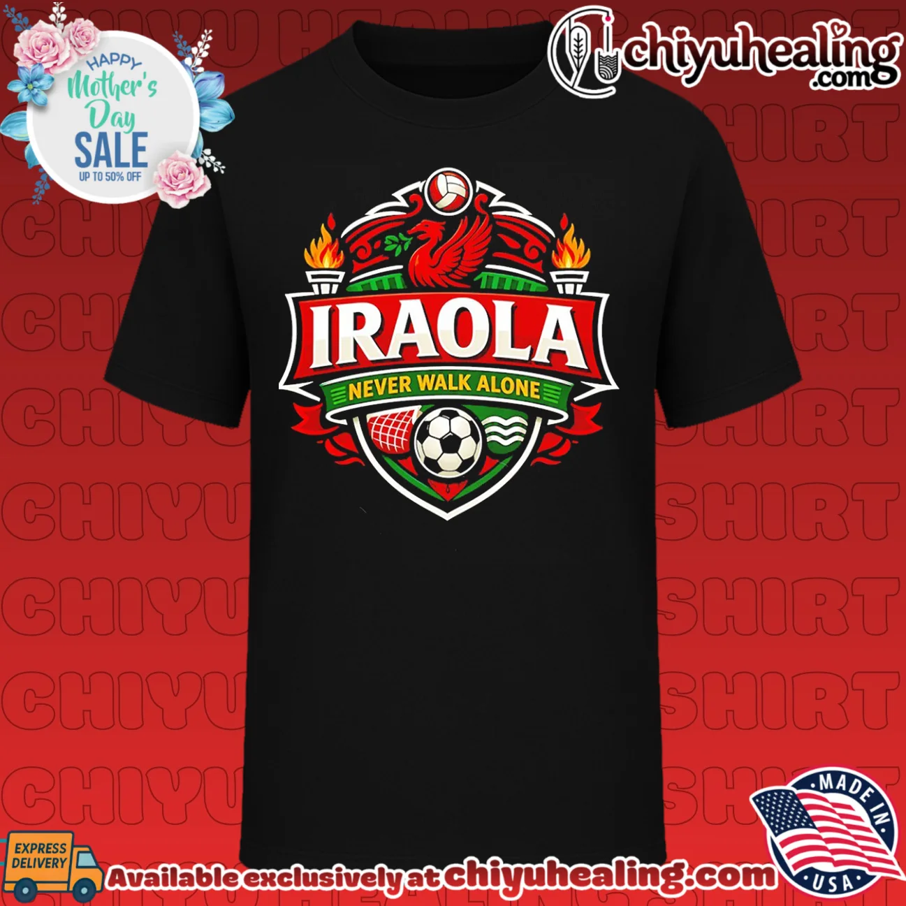 Andoni Iraola Never Walk Alone