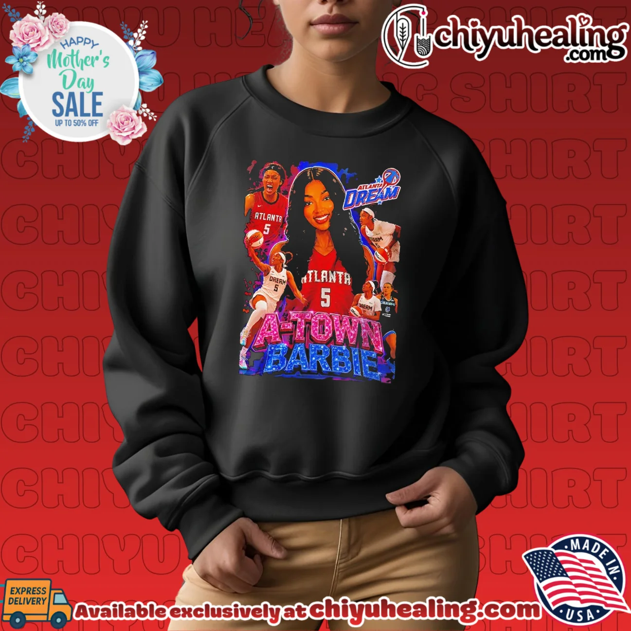 Angel Reese Atlanta Dream A-Town Barbie vintage retro shirt & hoodie | 2026 Edition Drop Angel Reese Atlanta Dream A-Town Barbie vintage