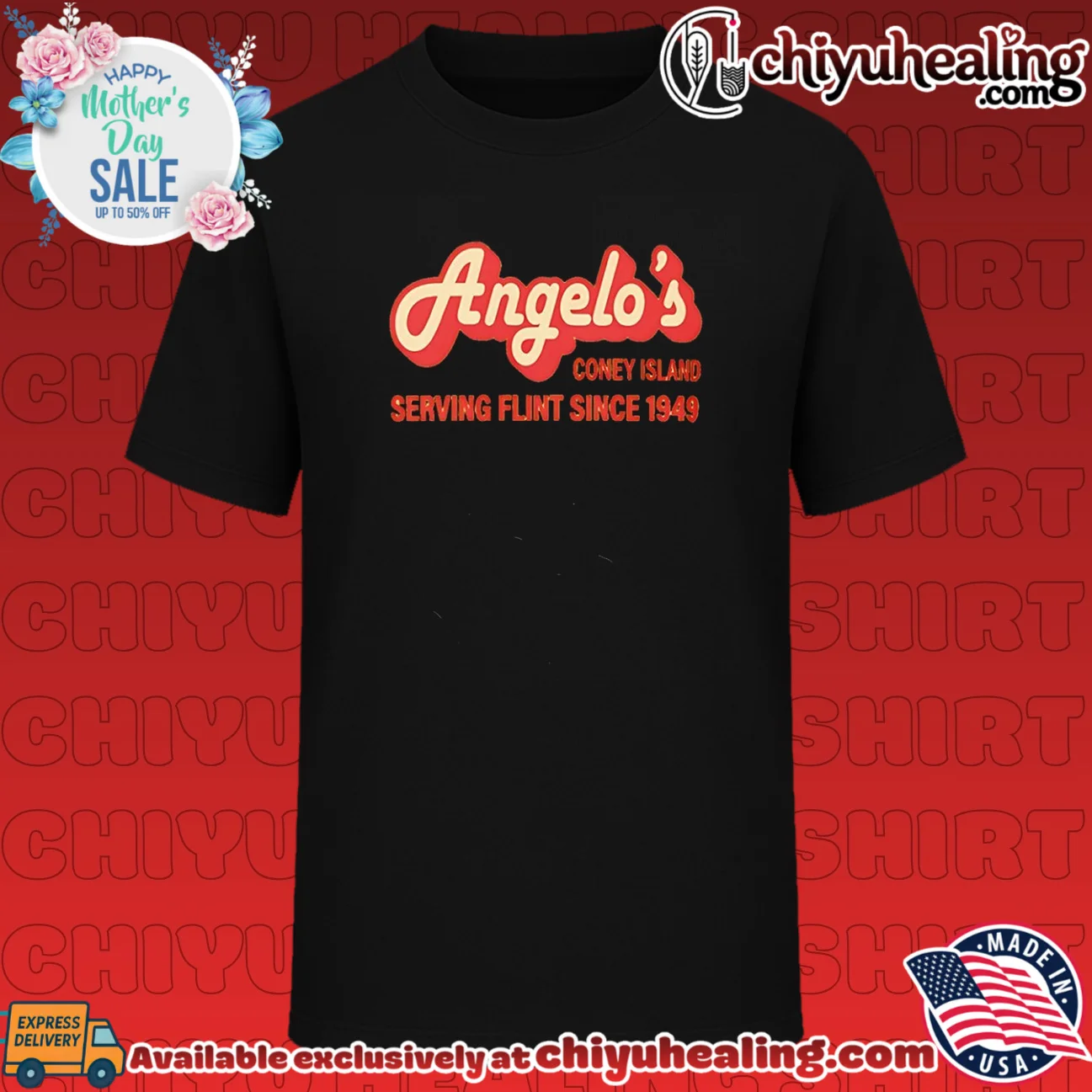 Angelo's Coney Island restaurant in Flint Michigan logo