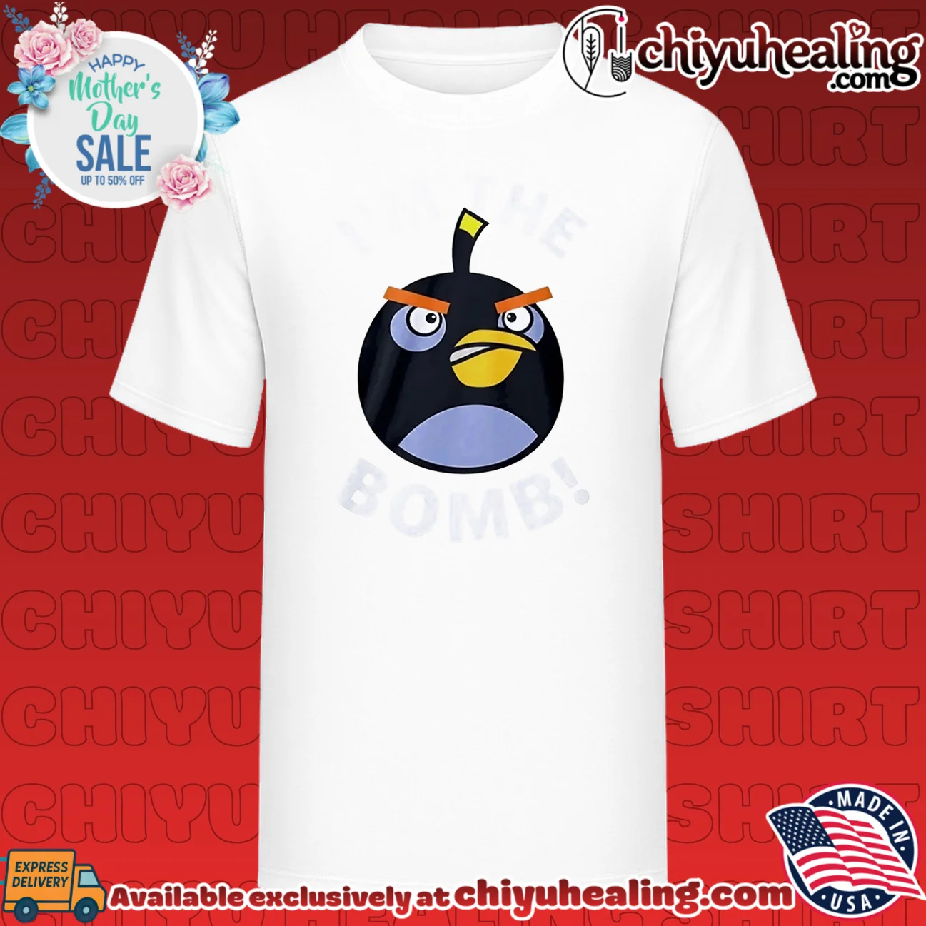Angry Birds I'm The Bomb shirt & hoodie