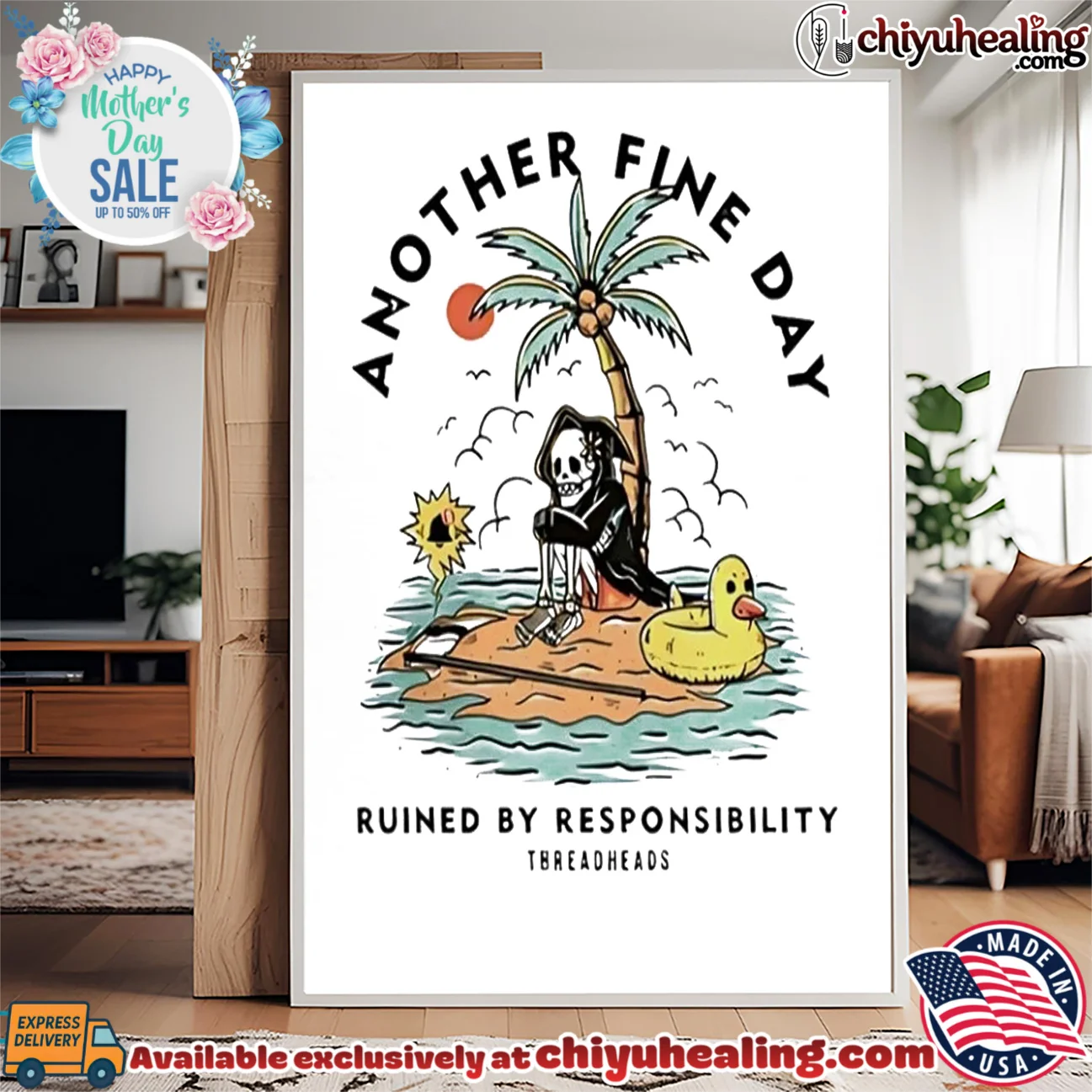 Another fine day ruined by responsibility threadheads elite shirt & hoodie - Premium Streetwear Another fine day ruined by responsibility threadheads