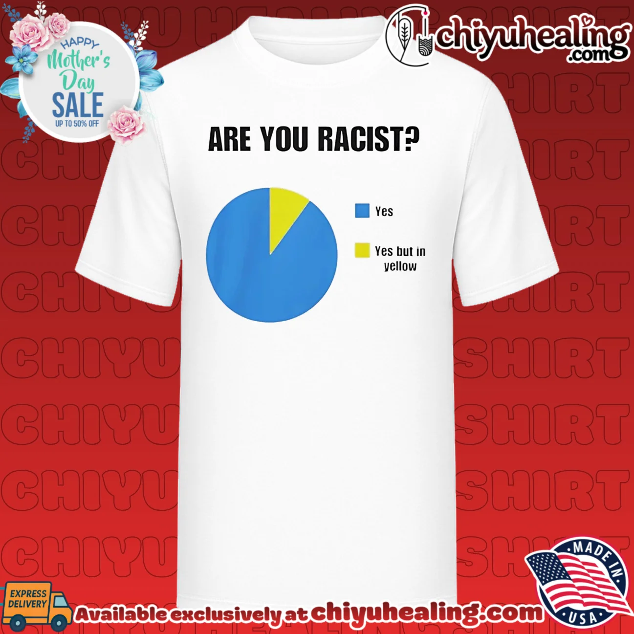 Are you racist yes and yeas but in yellow shirt