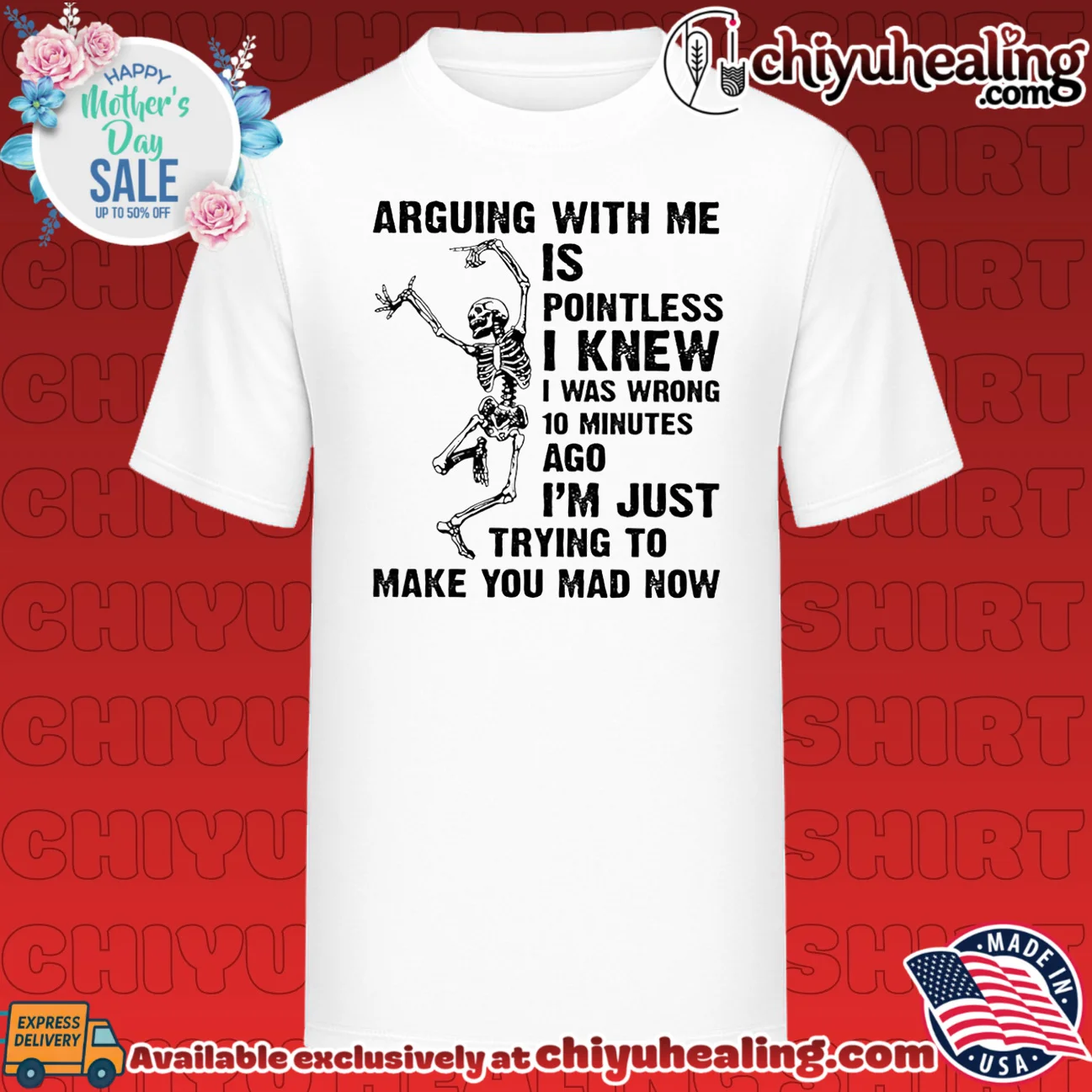 Arguing with me is pointless I knew I was wrong 10 minutes ago I'm just trying to make you mad now