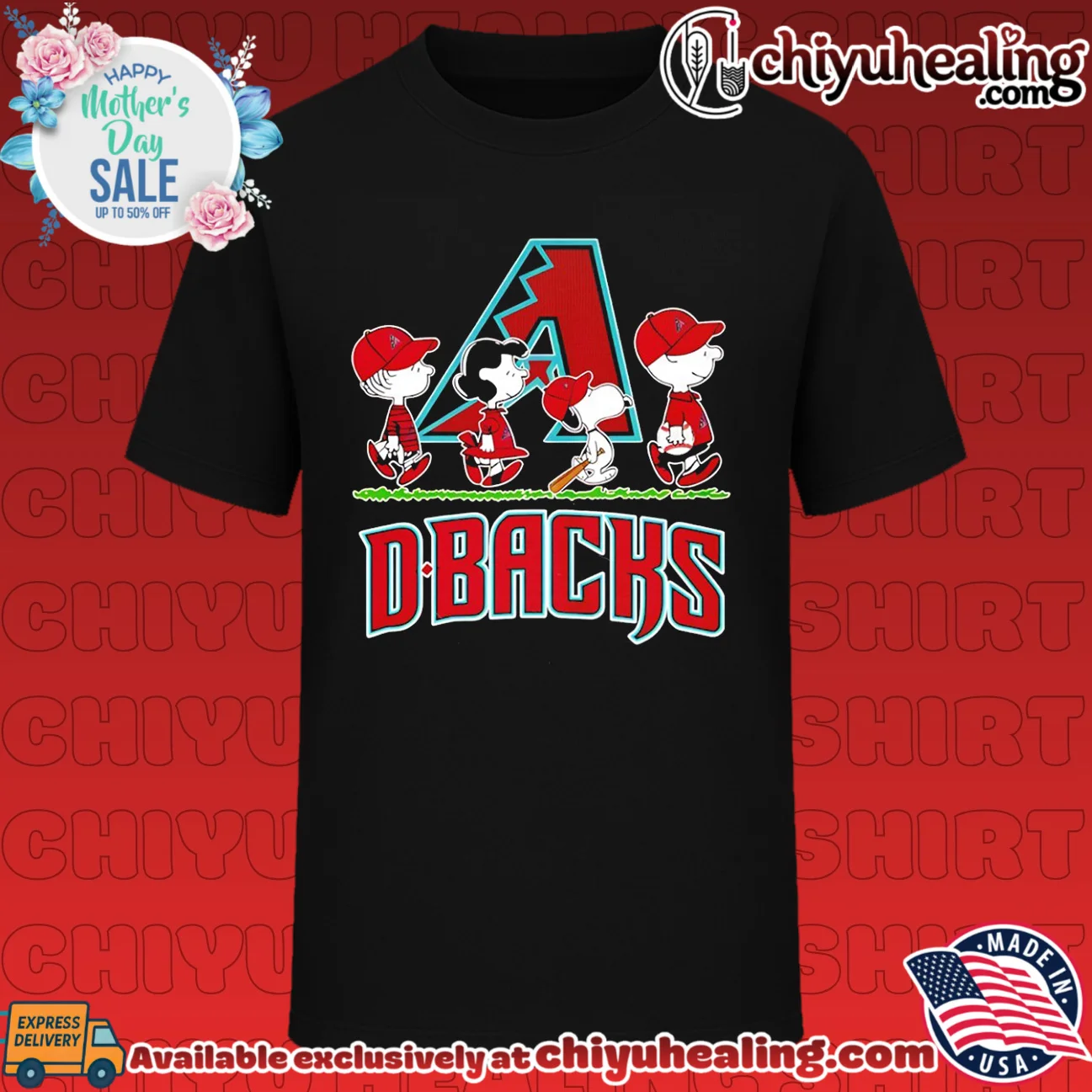 Arizona Diamondbacks Peanuts Abbey Road