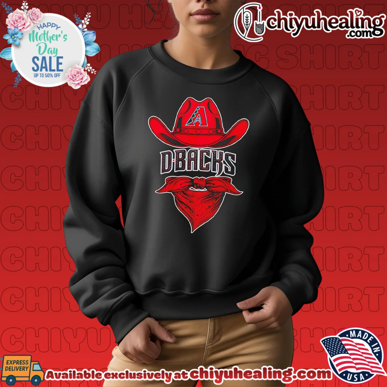 Arizona Diamondbacks x Western Heritage logo shirt bespoke shirt & hoodie - The Fan Collection Arizona Diamondbacks x Western Heritage logo shirt