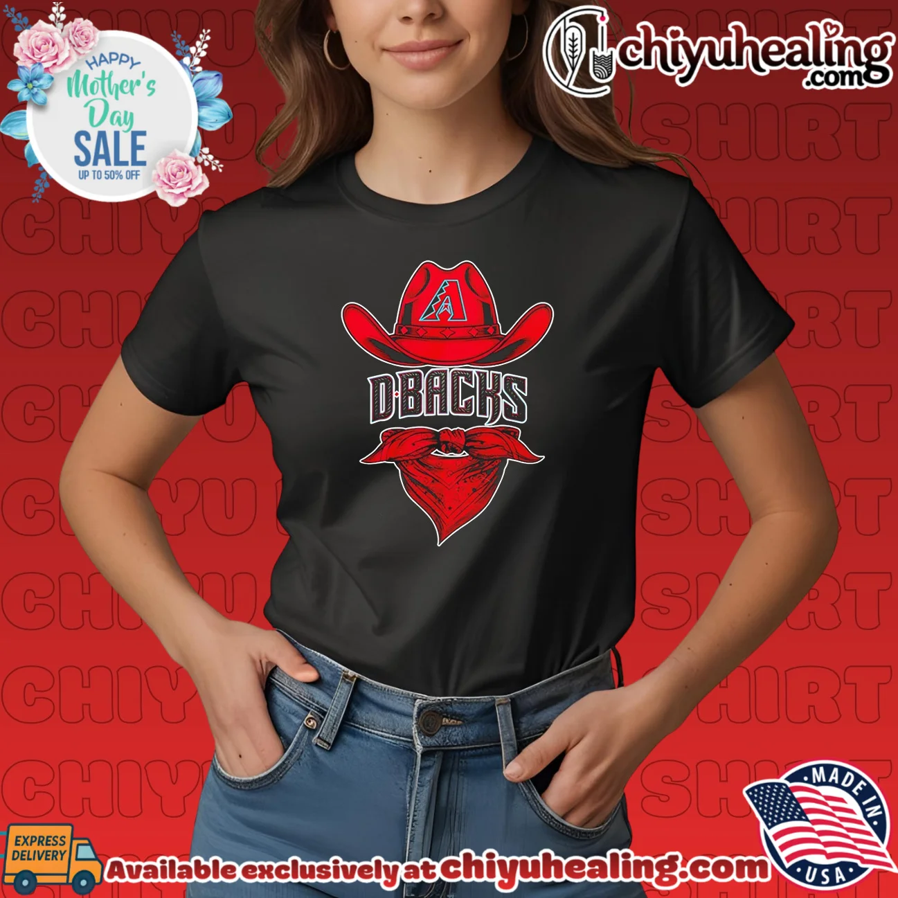 Arizona Diamondbacks x Western Heritage logo shirt bespoke shirt & hoodie - The Fan Collection Arizona Diamondbacks x Western Heritage logo shirt