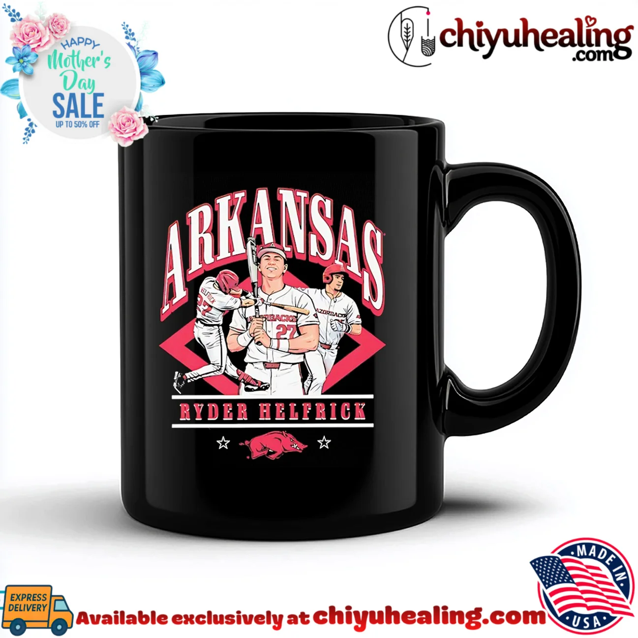 Arkansas Razorbacks Ryder Helfrick vintage hype shirt & hoodie | Modern Street Style Arkansas Razorbacks Ryder Helfrick vintage
