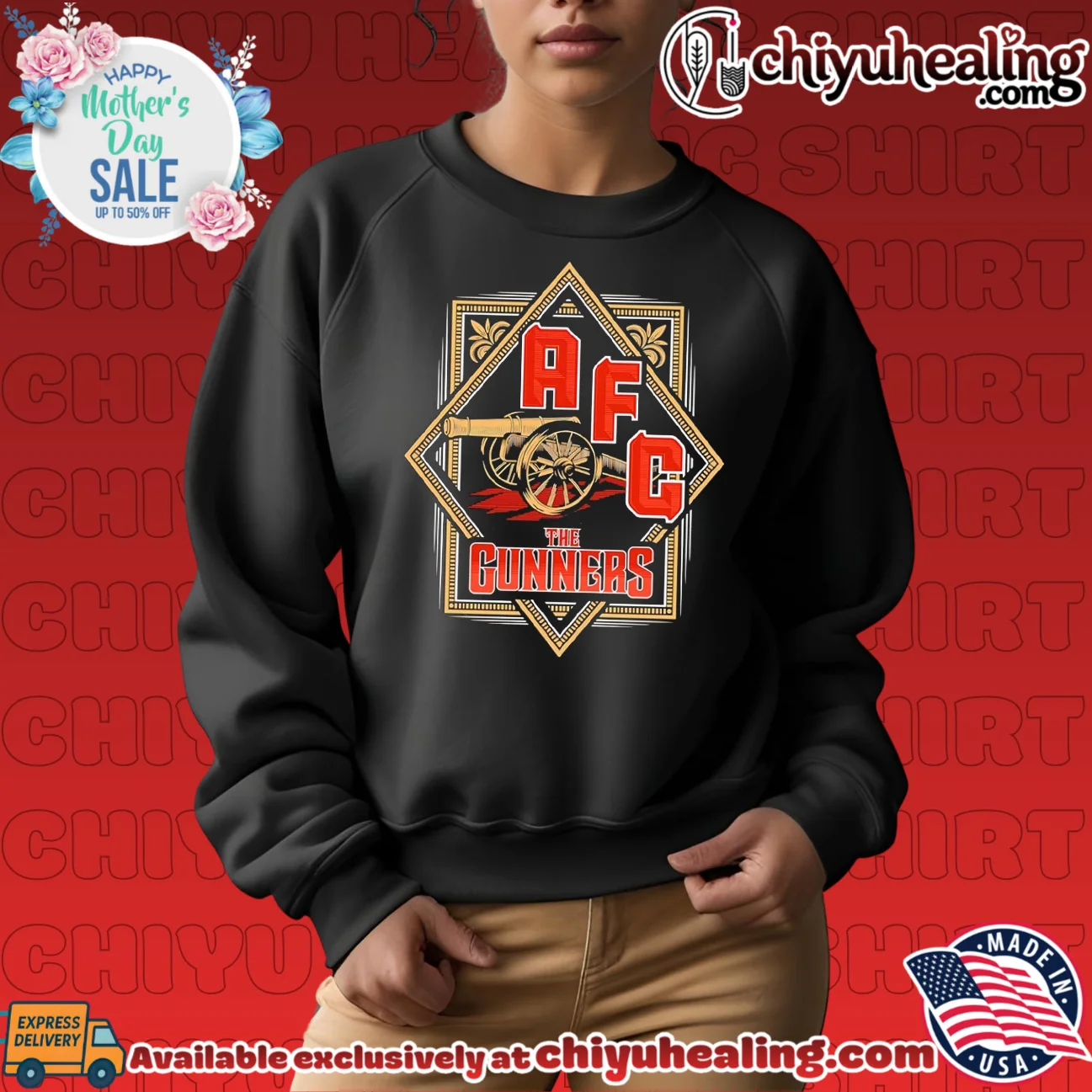 Arsenal AFG The Gunners essential shirt & hoodie - Ultimate Tribute Merch Arsenal AFG The Gunners