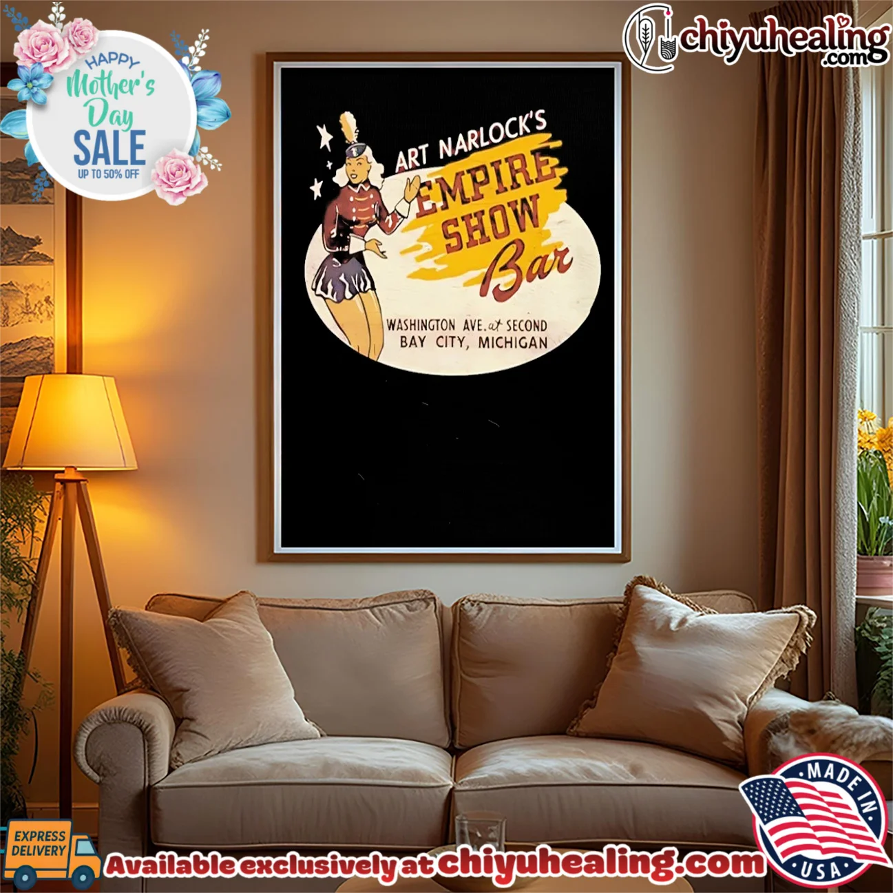 Art Narlock's Empire Show Bar vintage shirt & hoodie Art Narlock's Empire Show Bar vintage