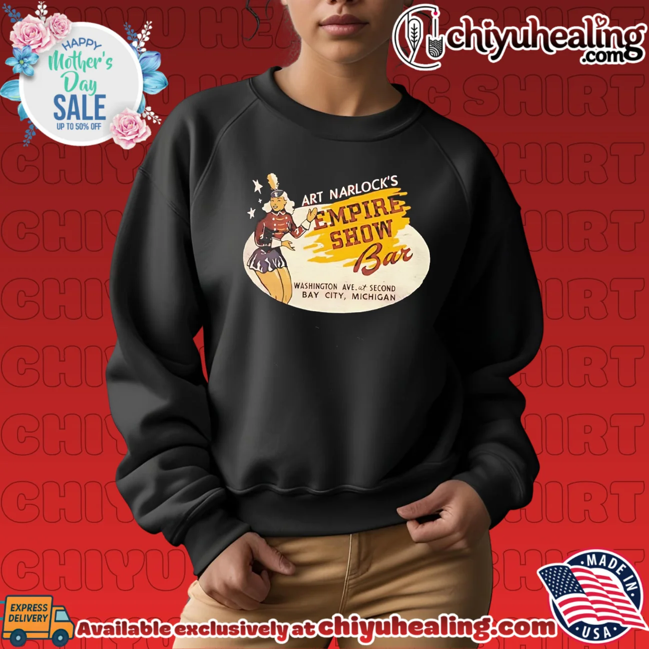 Art Narlock's Empire Show Bar vintage shirt & hoodie Art Narlock's Empire Show Bar vintage