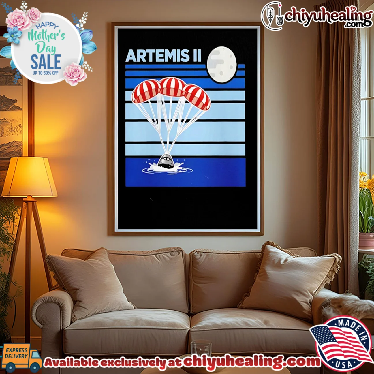Artemis II Splashdown vintage shirt & hoodie | Modern Street Style Artemis II Splashdown