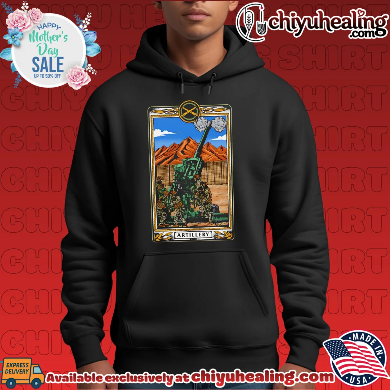 Artillery Cannon Military Soldiers army shirt & hoodie Artillery Cannon Military Soldiers army shirt & hoodie