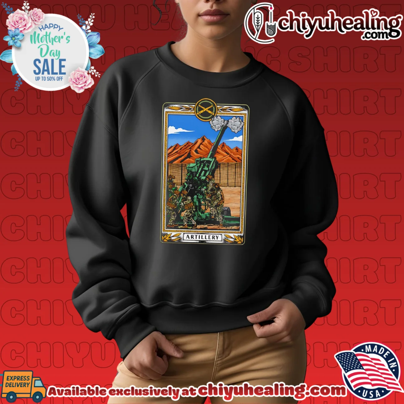 Artillery Cannon Military Soldiers army shirt & hoodie Artillery Cannon Military Soldiers army