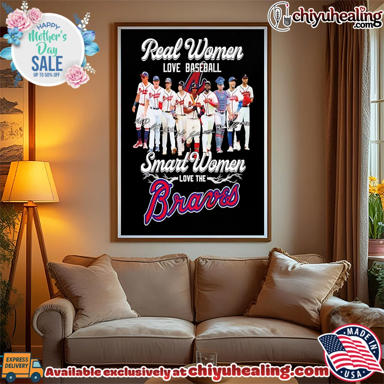 Atlanta Braves real women love baseball smart women love Atlanta Braves timeless shirt & hoodie - Urban Fashion Atlanta Braves real women love baseball smart women love Atlanta Braves