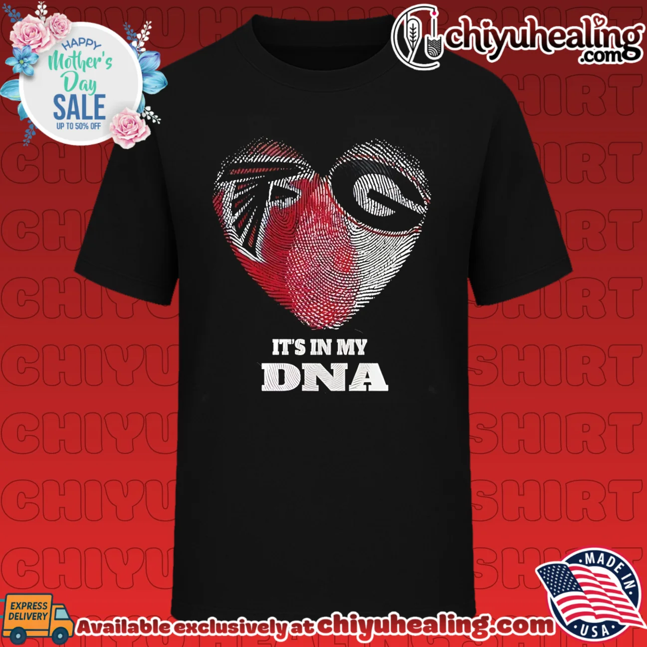 Atlanta Falons and Georgia Bulldogs it's in my DNA vintage
