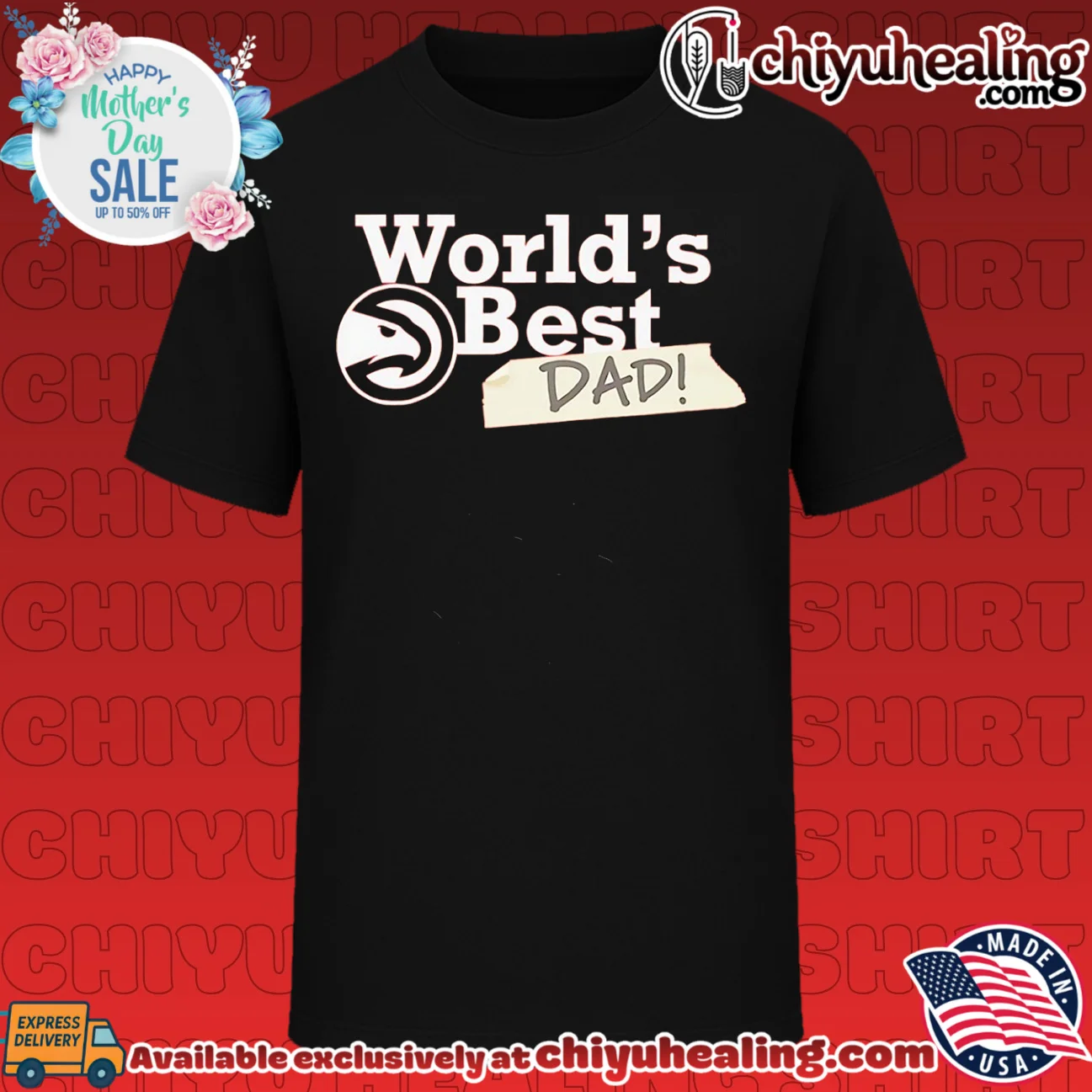 Atlanta Hawks World's Best Dad 2026