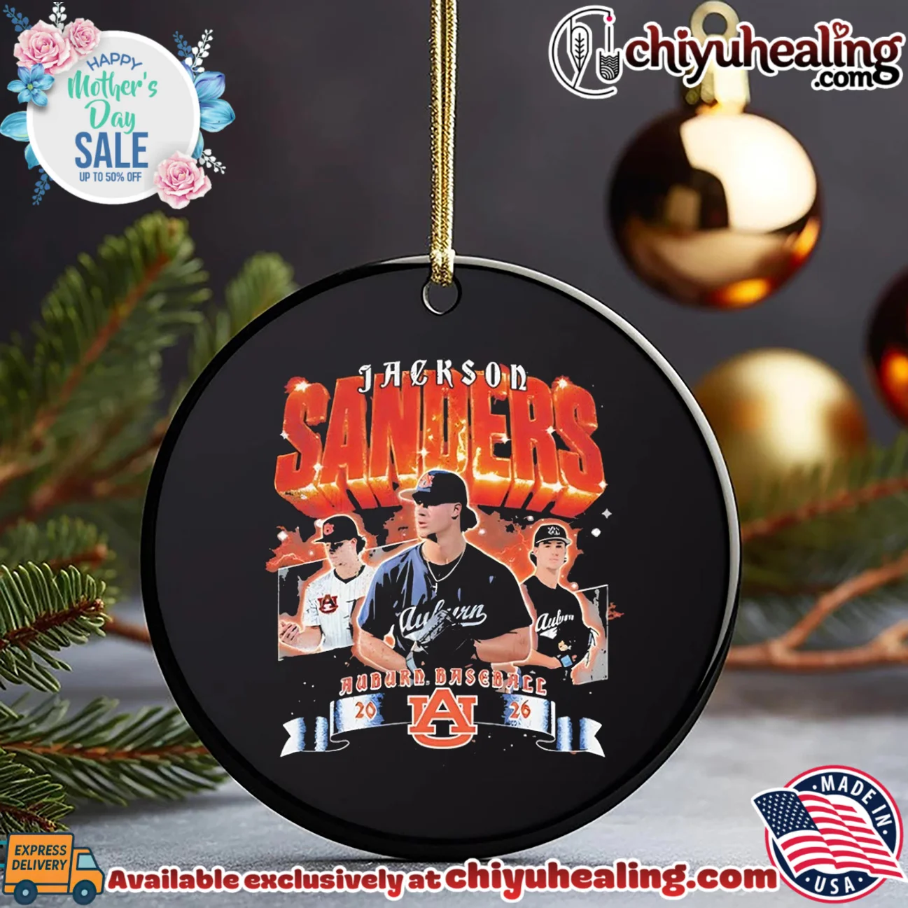 Auburn baseball Jackson Sanders portrait vintage prime shirt & hoodie | Modern Street Style Auburn baseball Jackson Sanders portrait vintage
