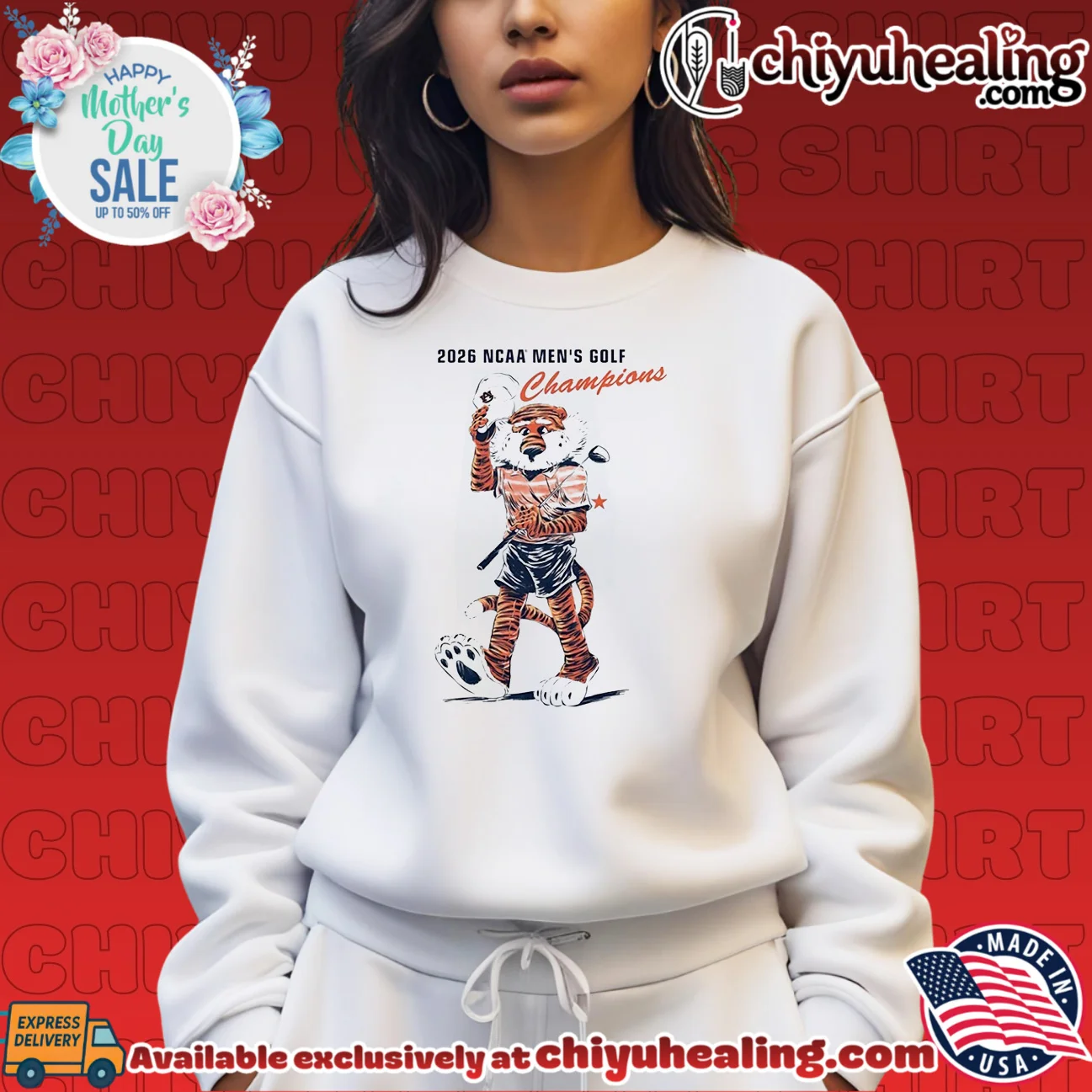 Auburn NCAA Men's Golf 2026 Champions mascot grail shirt & hoodie - Perfect Fan Gift Auburn NCAA Men's Golf 2026 Champions mascot