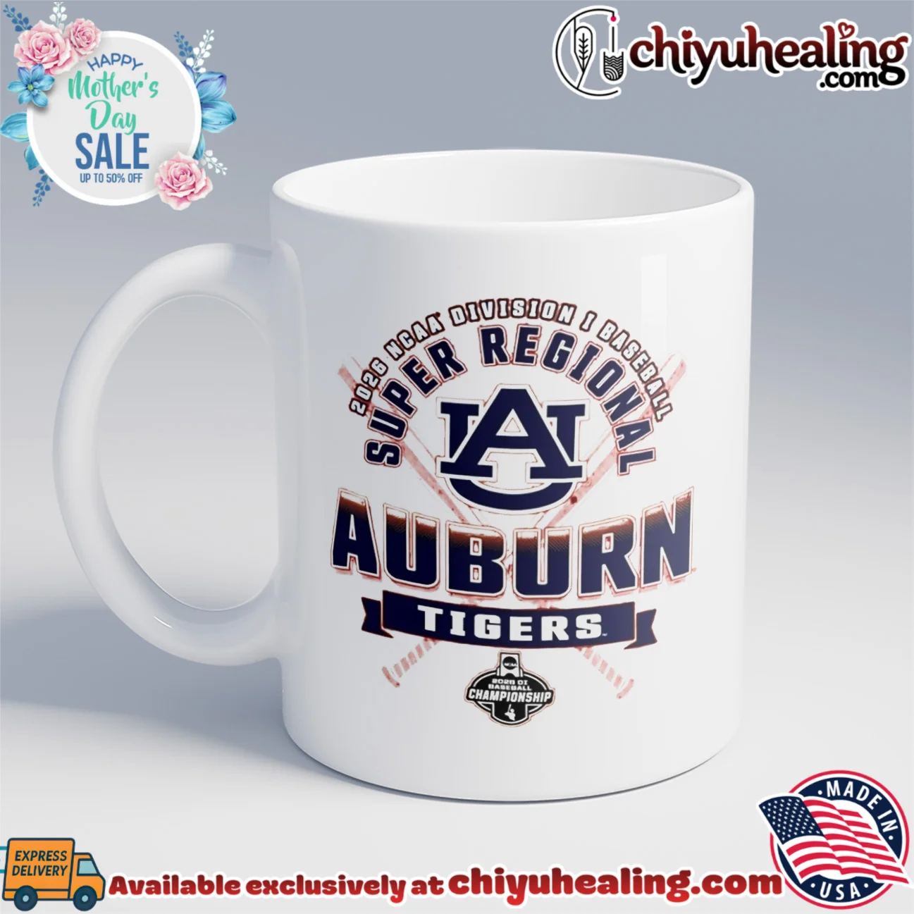 Auburn Tigers 2026 NCAA Division I Baseball Super Regionals essential shirt & hoodie | Aesthetic Apparel Auburn Tigers 2026 NCAA Division I Baseball Super Regionals