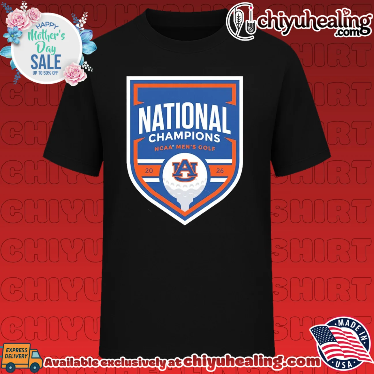 Auburn Tigers 2026 NCAA Golf National Champs