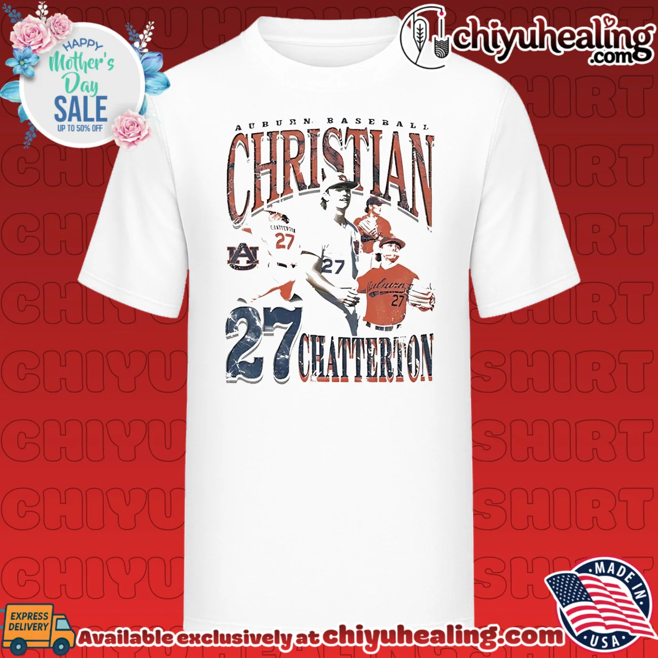 Auburn Tigers Christian Chatterton vintage