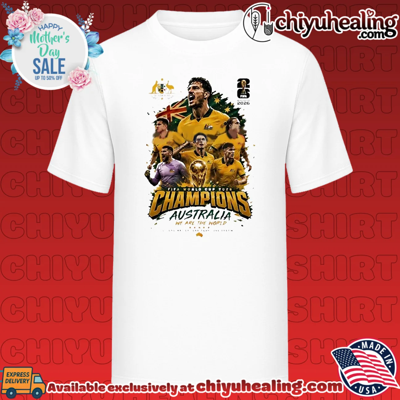 Australia Champions FIFA World Cup 2026 shirt & hoodie
