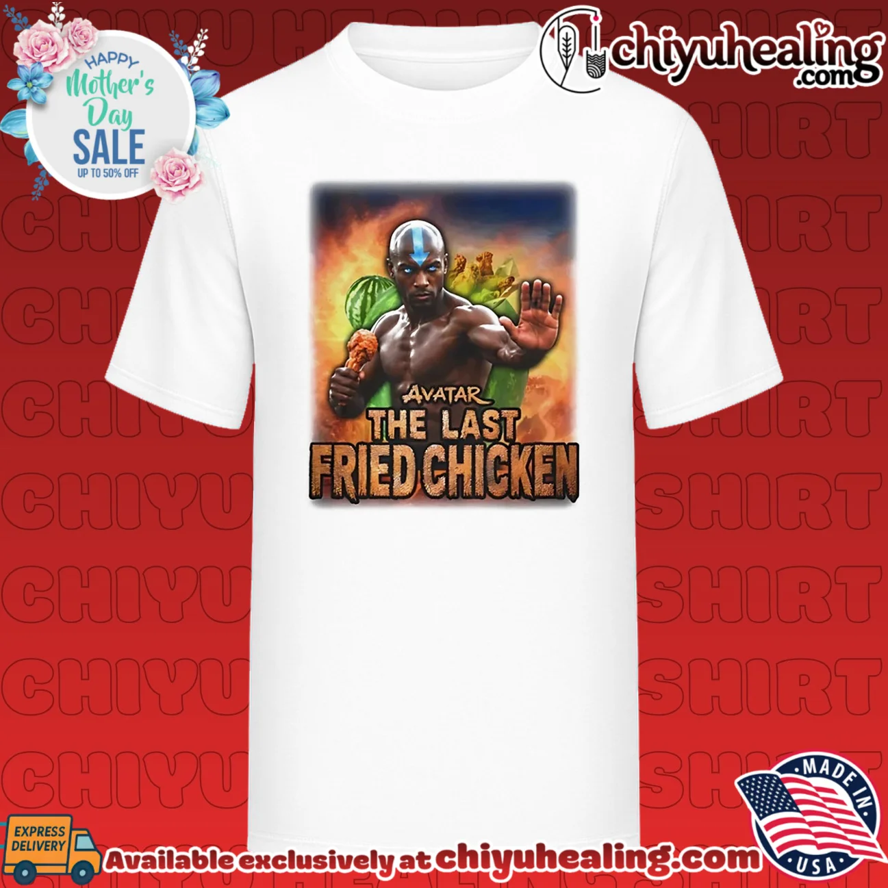 Avatar The Last Fried Chicken Funny Parody shirt & hoodie