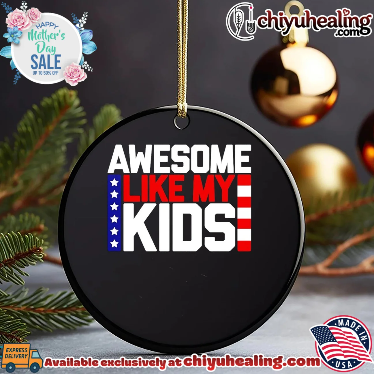 Awesome like my kids America 2026 statement shirt & hoodie - Premium Streetwear Awesome like my kids America 2026