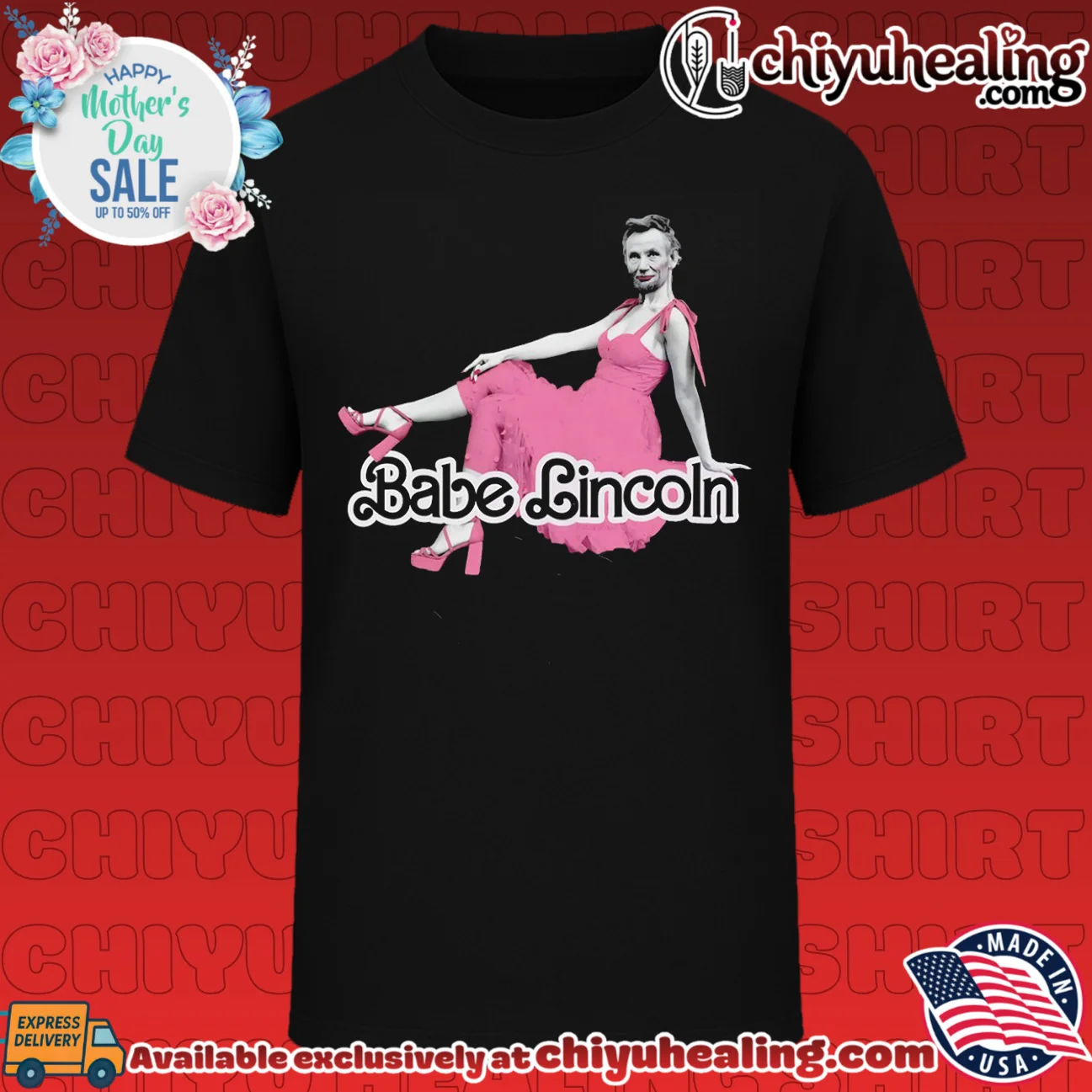 Babe Lincoln 4th of July America 250 Funny shirt