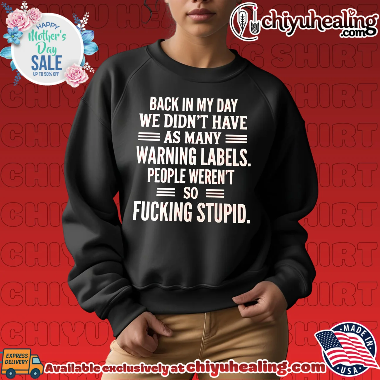 Back in my day we didn't have as many warning labels people weren't so fucking stupid shirt & hoodie Back in my day we didn't have as many warning labels people weren't so fucking stupid shirt & hoodie