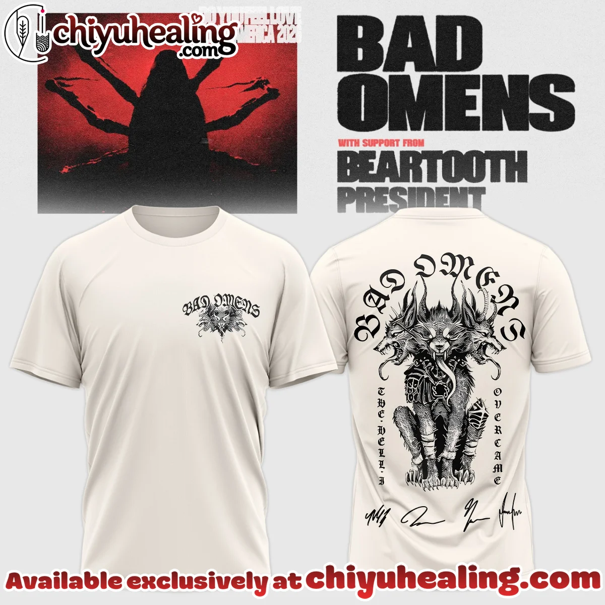 Bad Omens Do You Feel Love Tour Shirt & Hoodie [Batch 27]