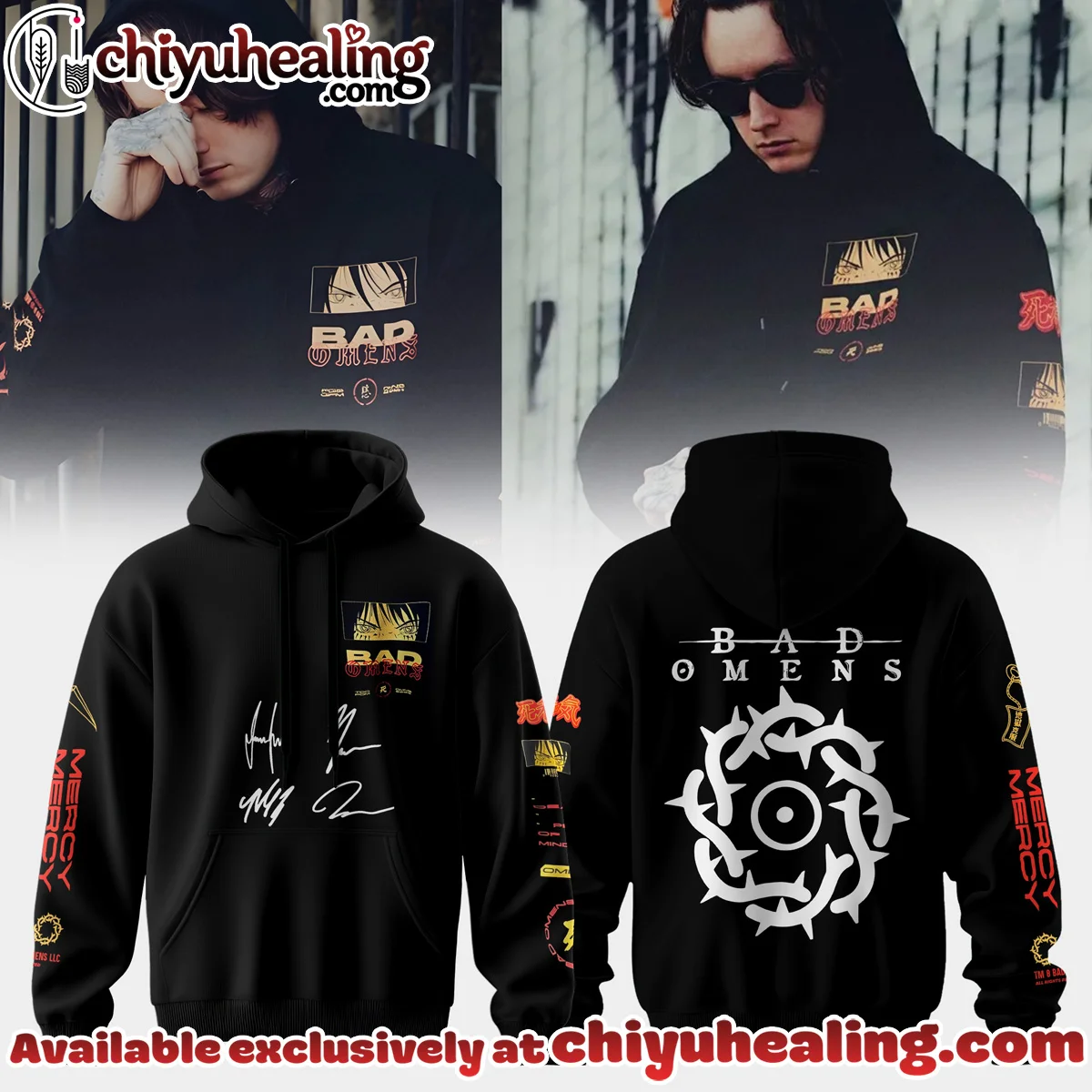 Bad Omens Do You Feel Love Tour Shirt & Hoodie [Batch 4]