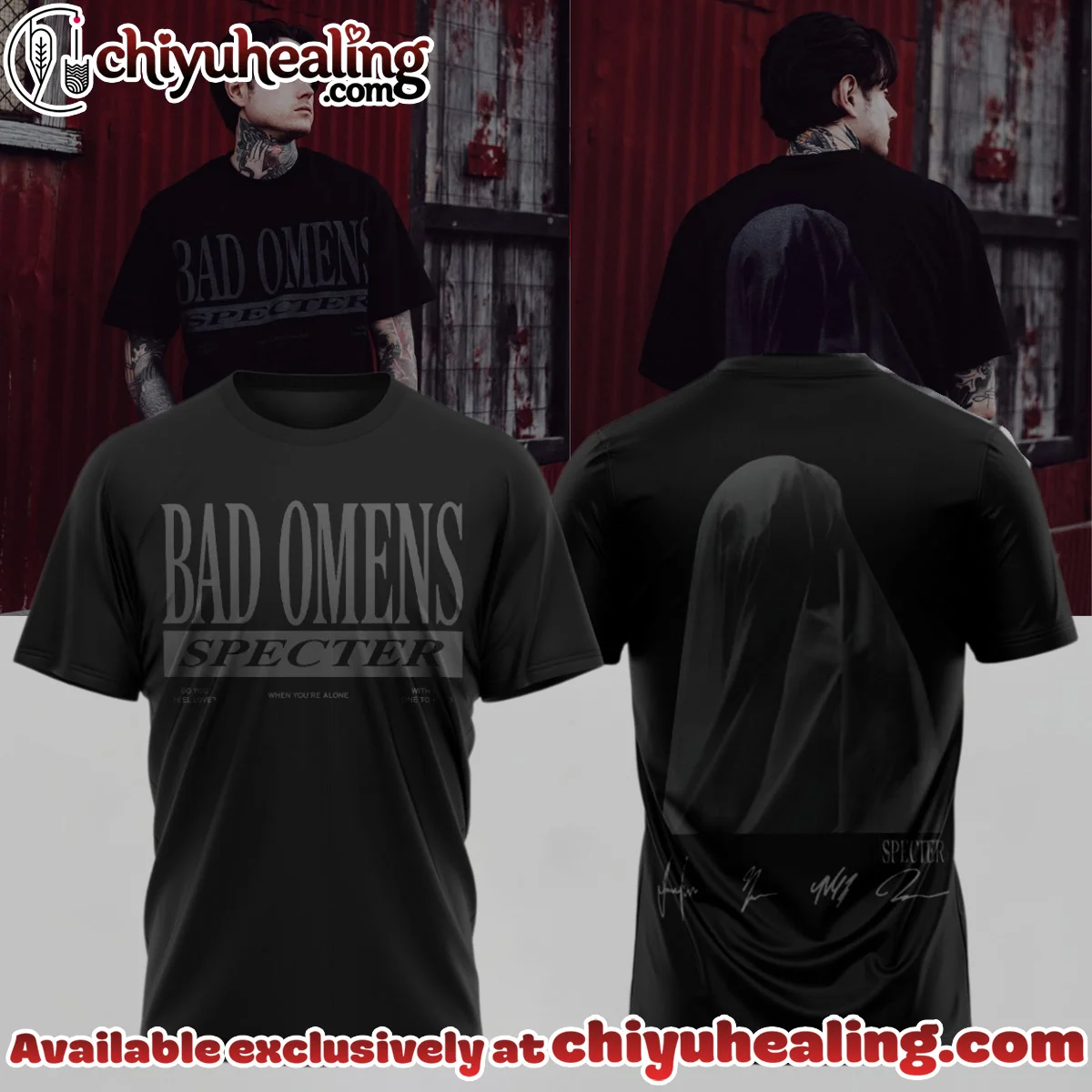 Bad Omens Do You Feel Love Tour Shirt & Hoodie (Design 17)