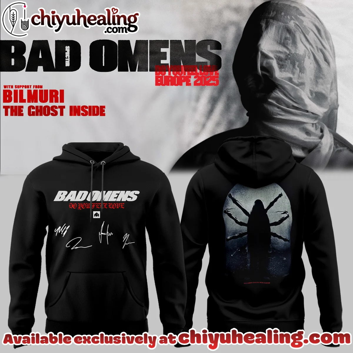 Bad Omens Do You Feel Love Tour Shirt & Hoodie (Release 9)